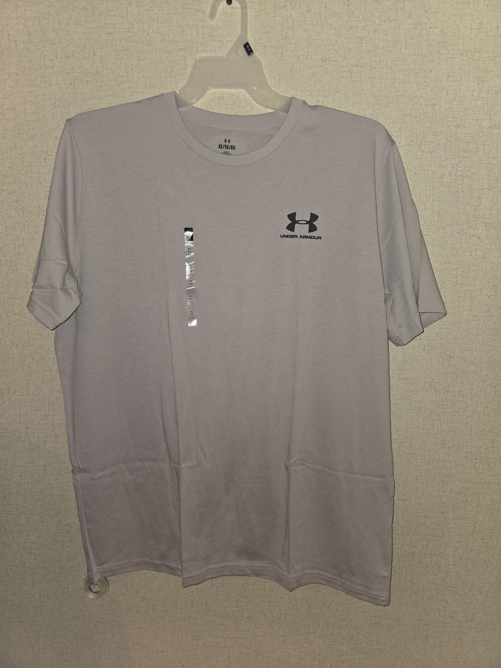 Under Armour Men’s Light Gray Short Sleeve Performance Tee Xl